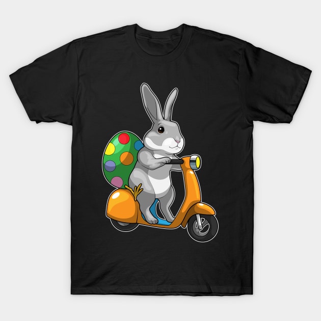 Bunny Easter Easter egg Scooter T-Shirt by Markus Schnabel